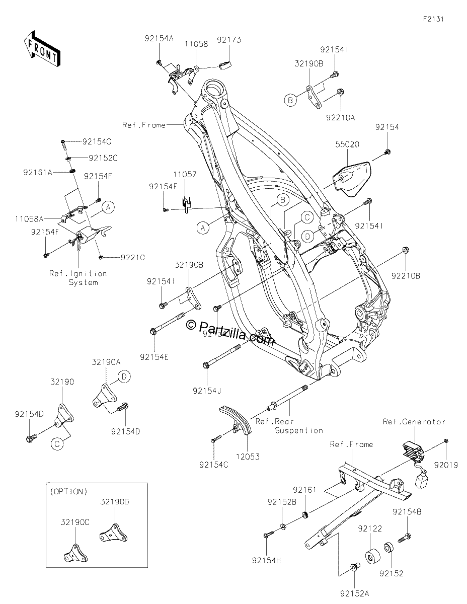 Diagrama de FRAME FITTINGS