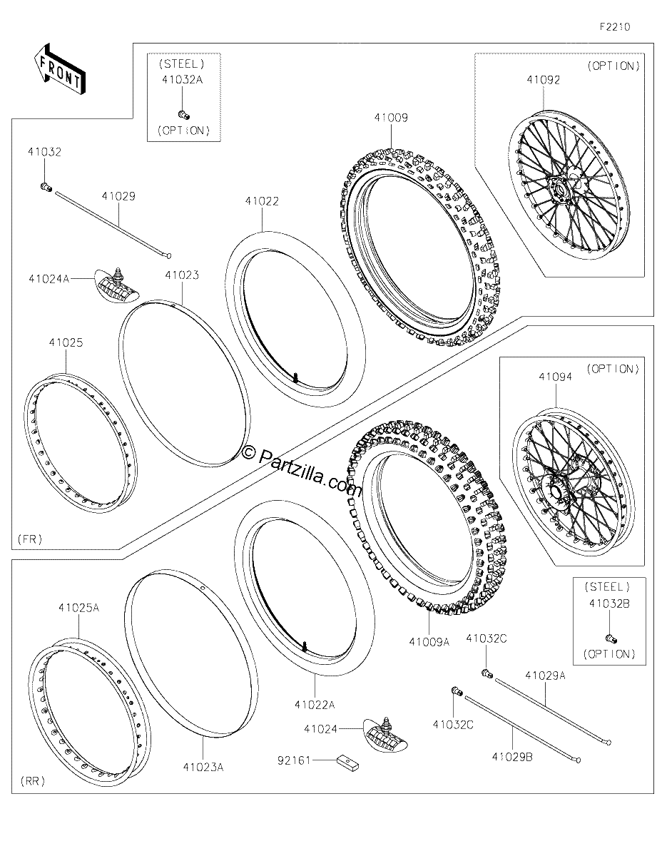 Diagrama de WHEELS TIRES
