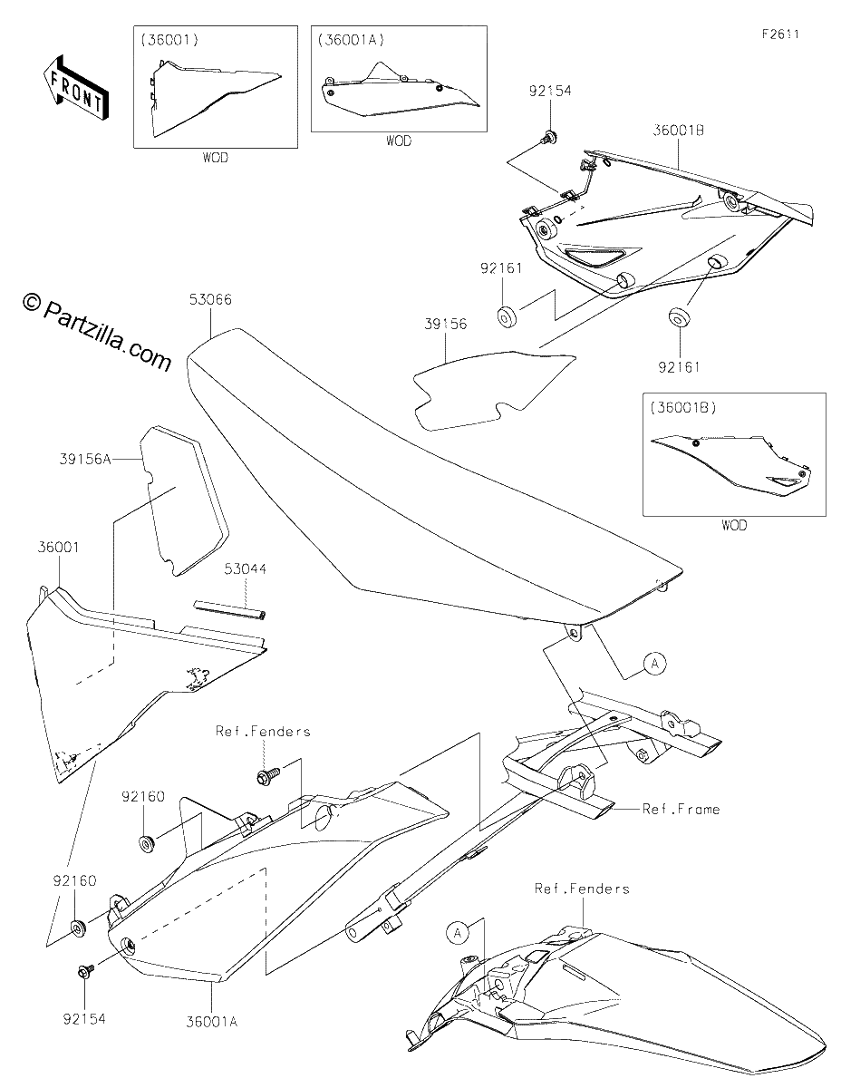 Diagrama de SIDE COVERS