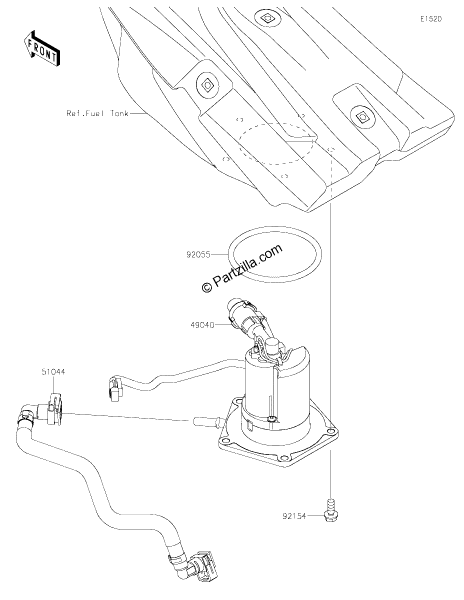 Diagrama de FUEL PUMP