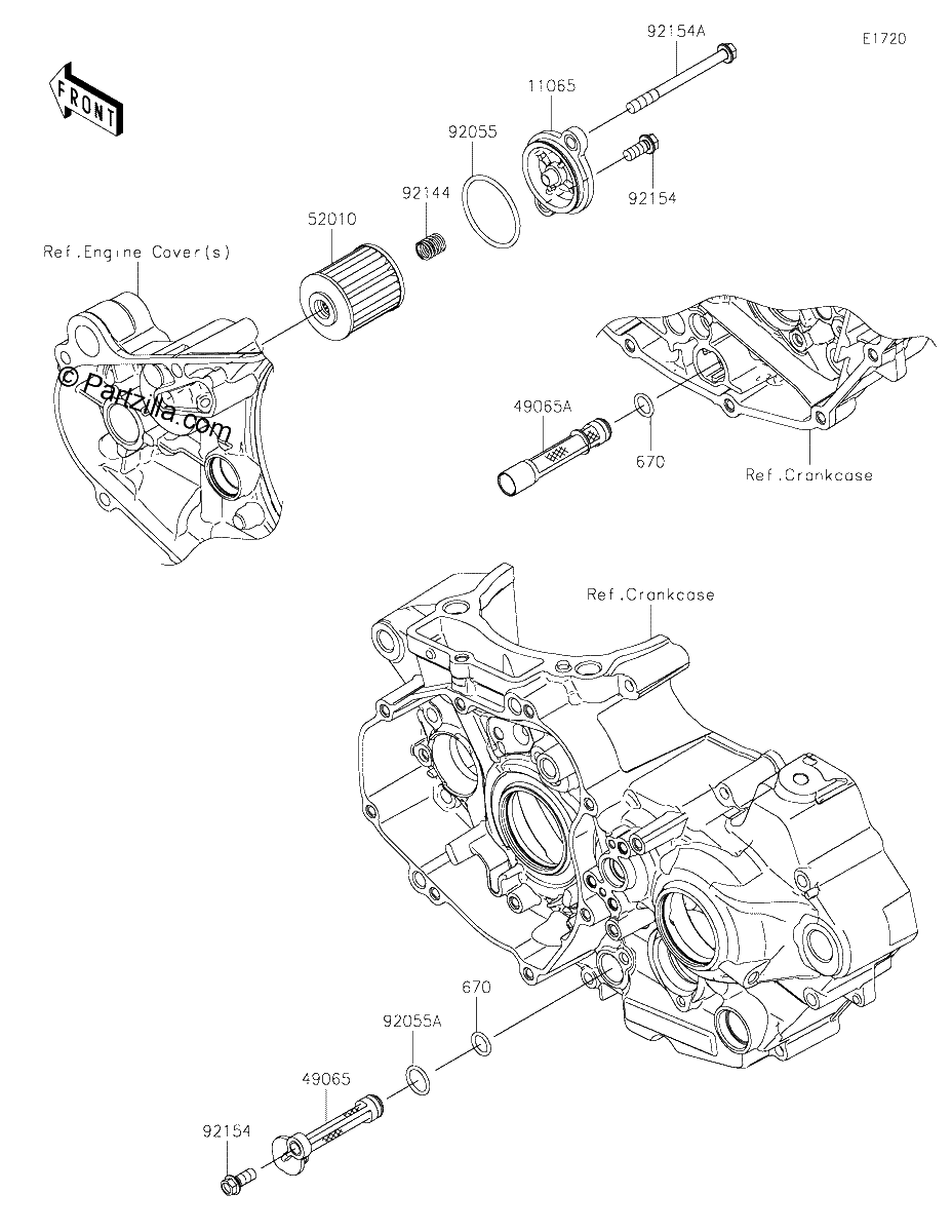 Diagrama de OIL FILTER