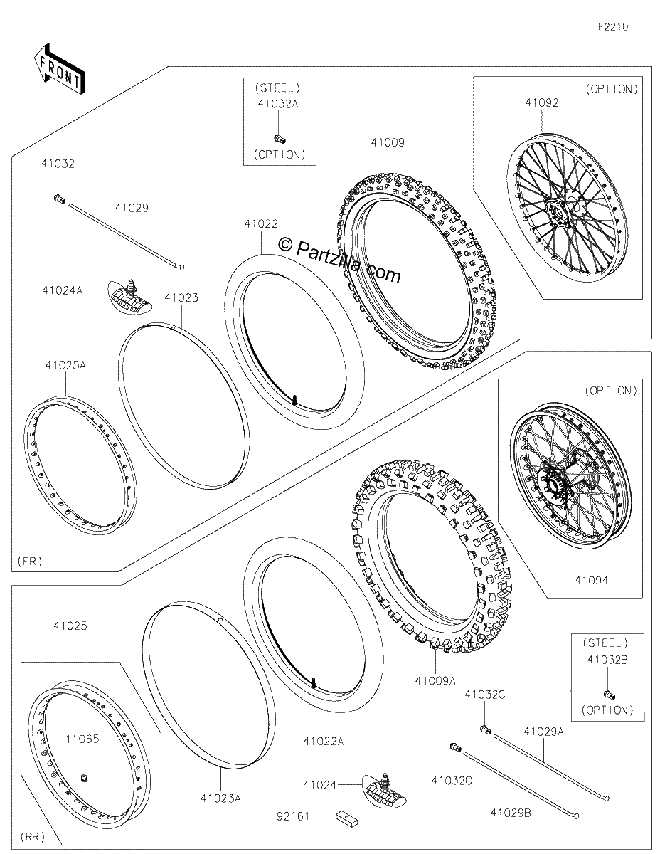 Diagrama de WHEELS TIRES