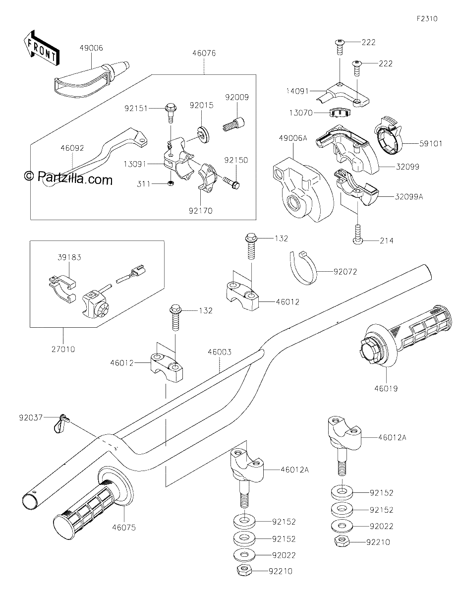 Diagrama de HANDLEBAR