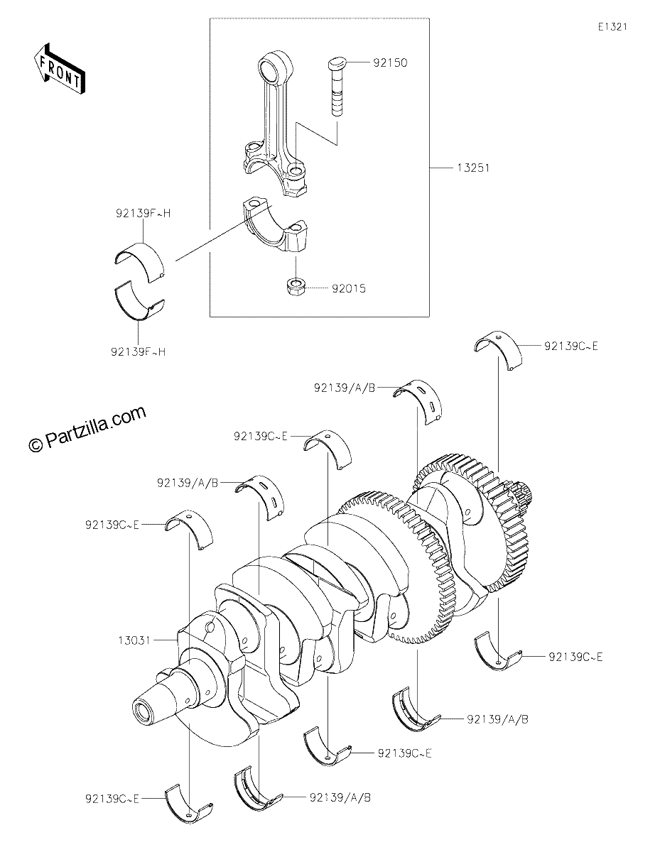 Diagrama de CRANKSHAFT