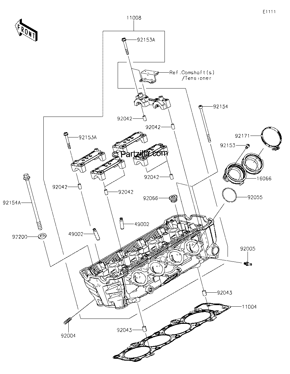Diagrama de CYLINDER HEAD