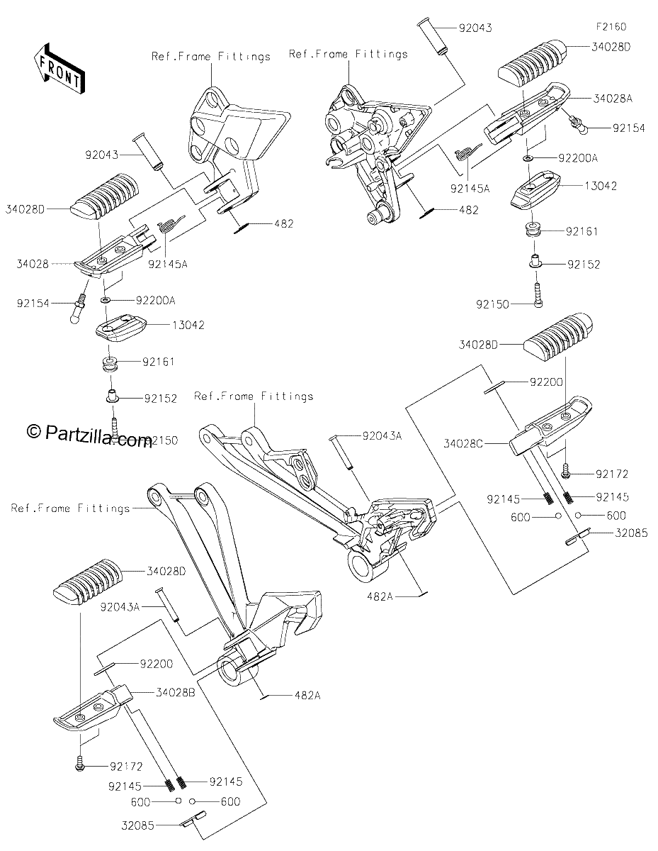 Diagrama de FOOTRESTS