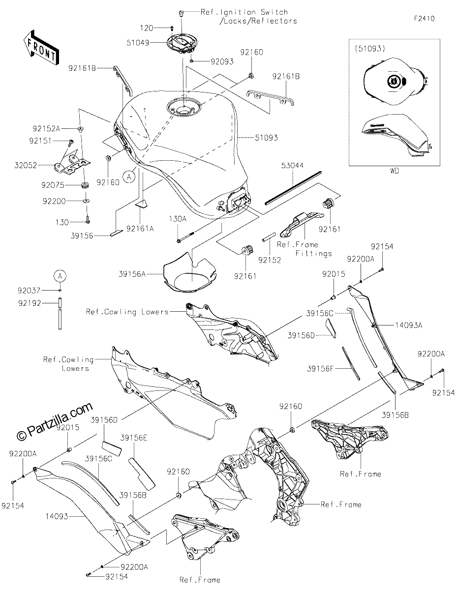 Diagrama de FUEL TANK