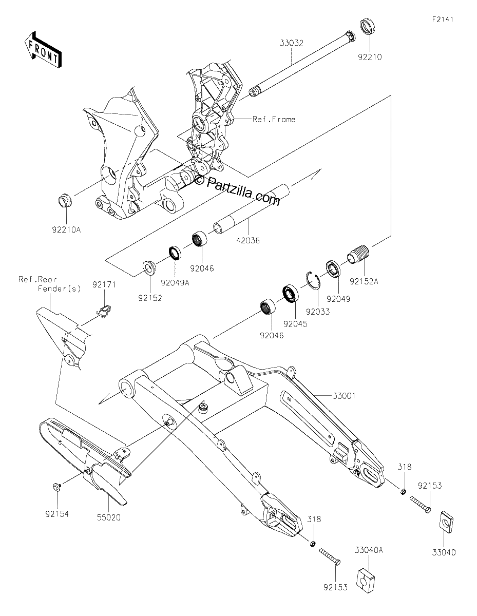 Diagrama de SWINGARM
