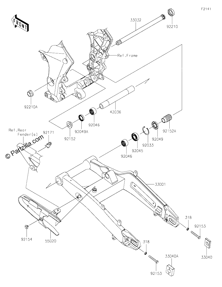 Diagrama de SWINGARM