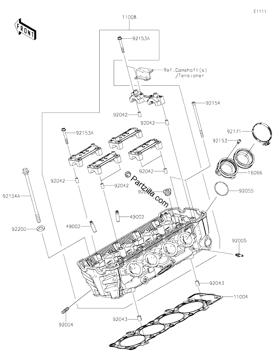 Diagrama de CYLINDER HEAD