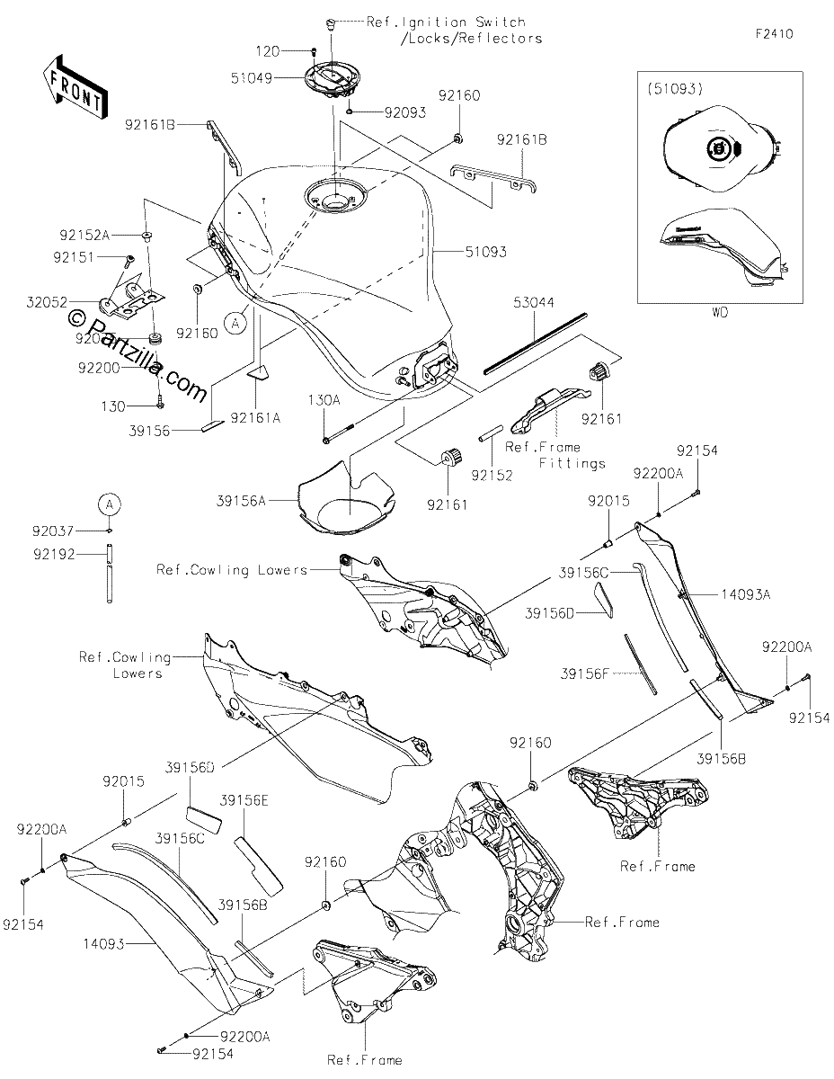 Diagrama de FUEL TANK