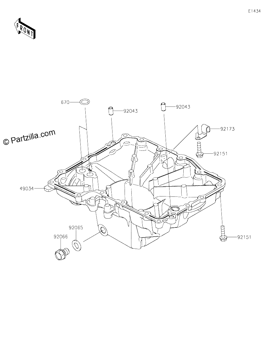 Diagrama de OIL PAN