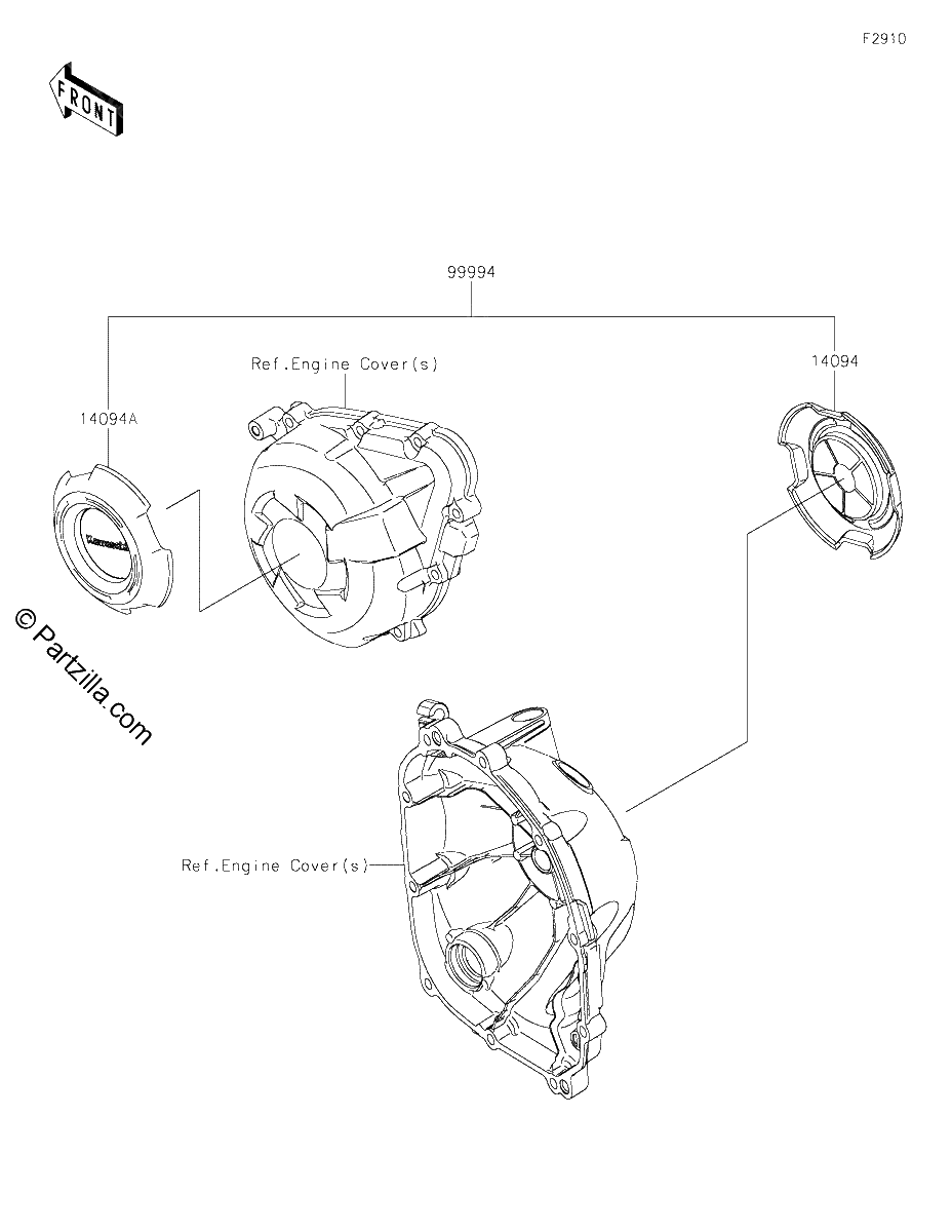 Diagrama de ACCESSORY CRANKCASE RING