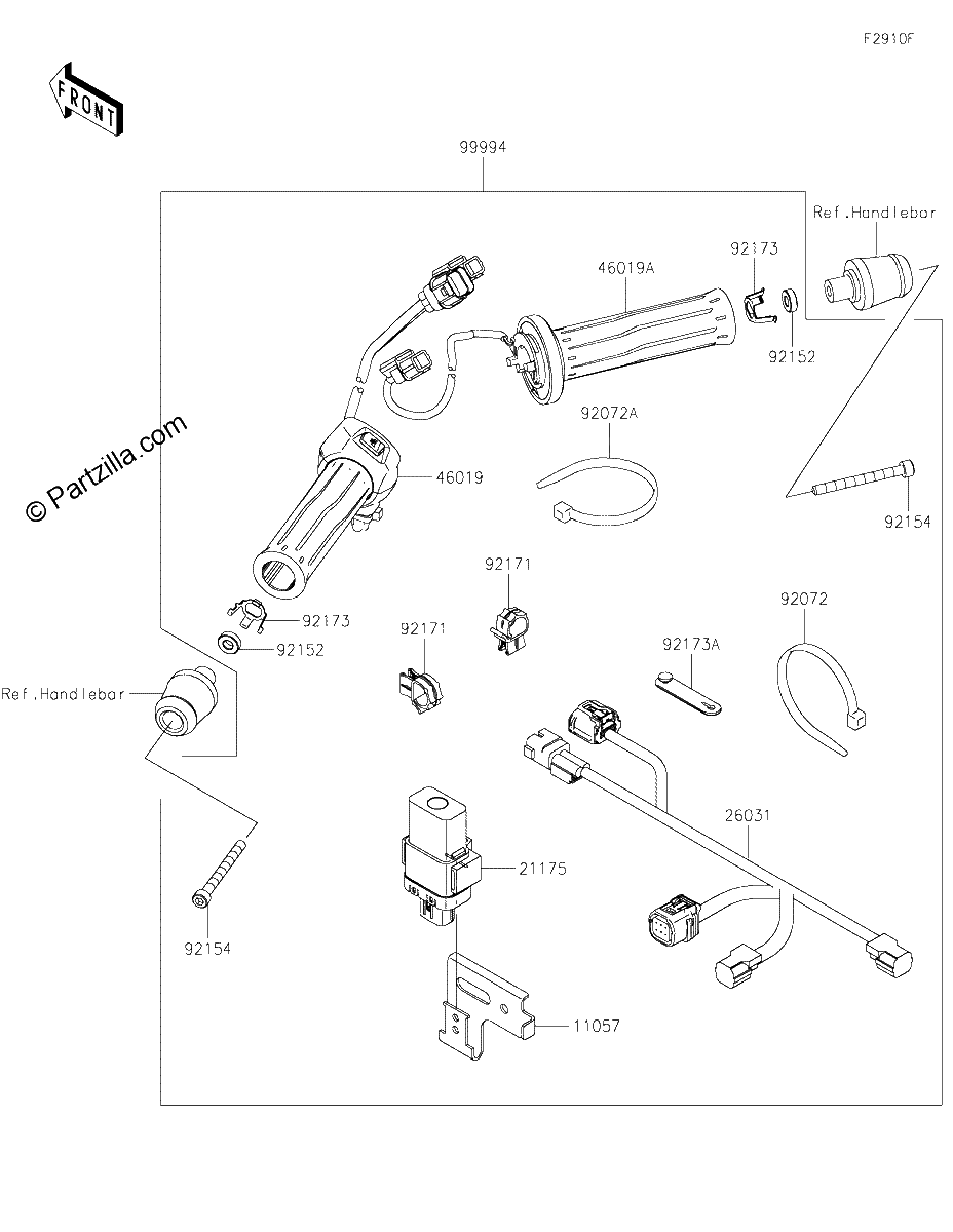 Diagrama de ACCESSORY GRIP HEATER
