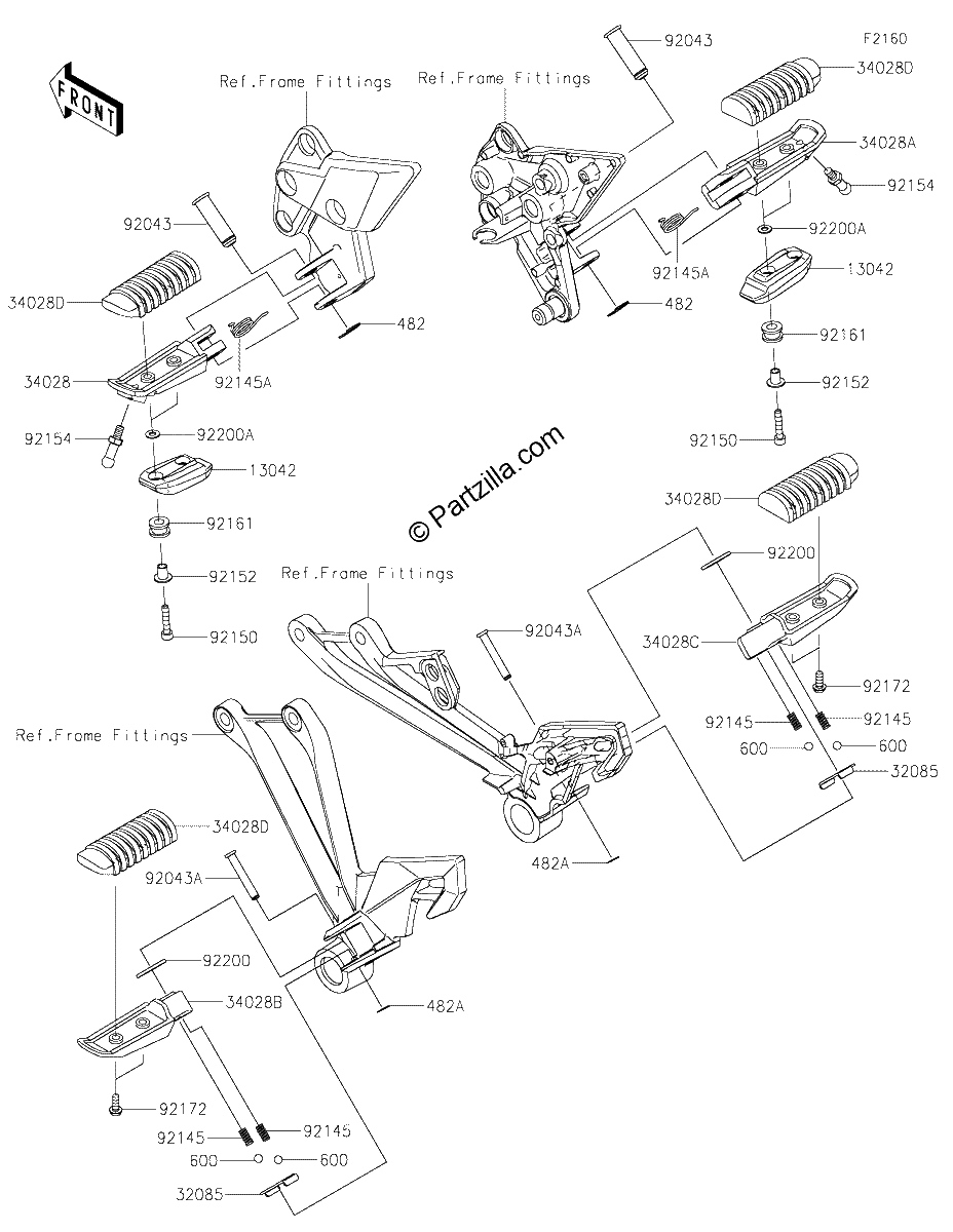 Diagrama de FOOTRESTS