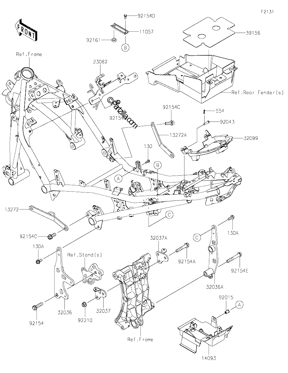Diagrama de FRAME FITTINGS