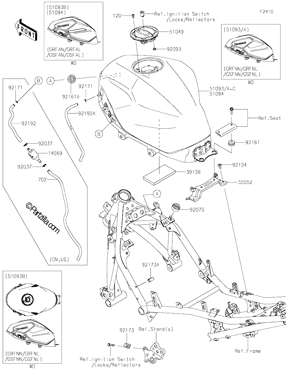 Diagrama de FUEL TANK
