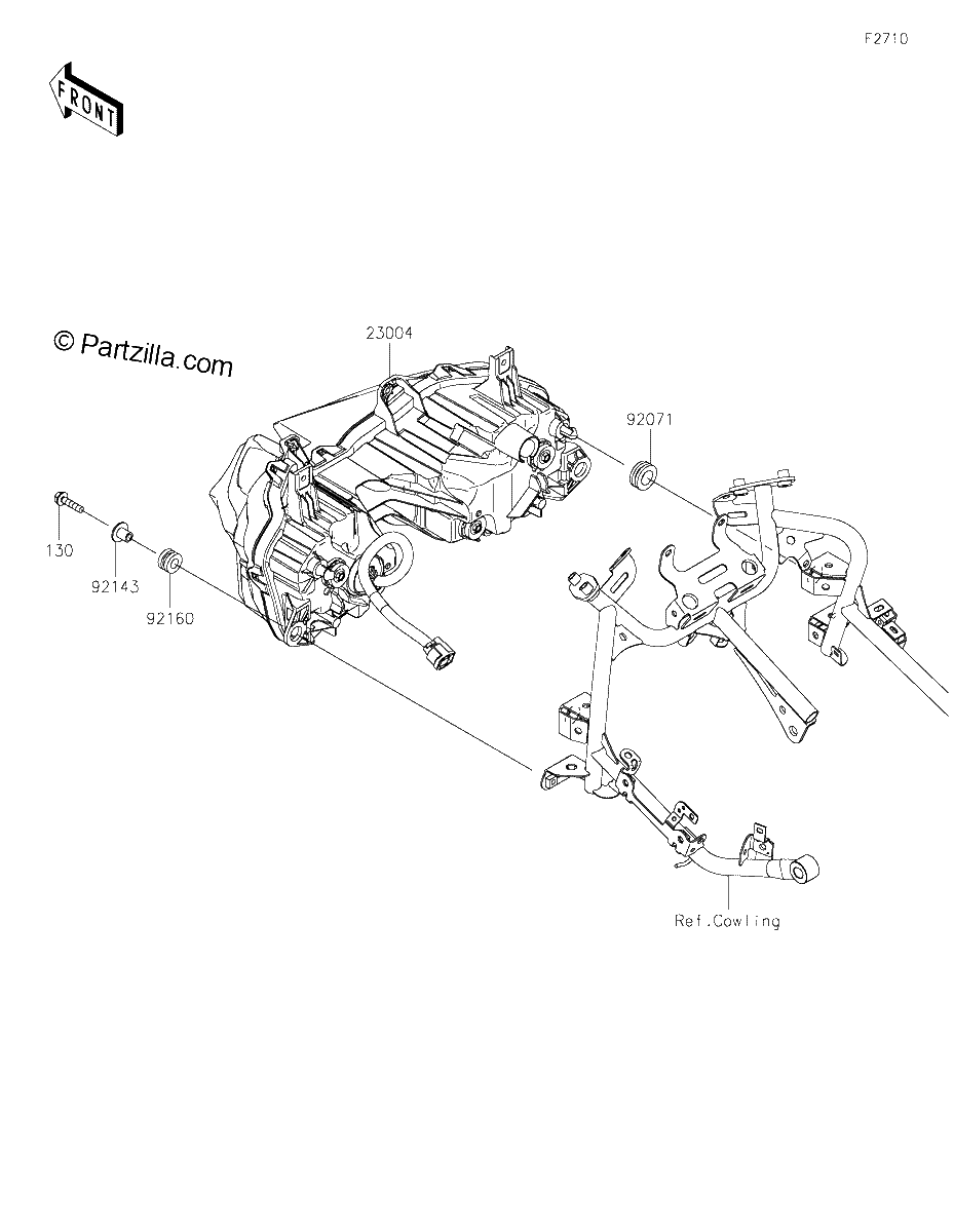 Diagrama de HEADLIGHT S