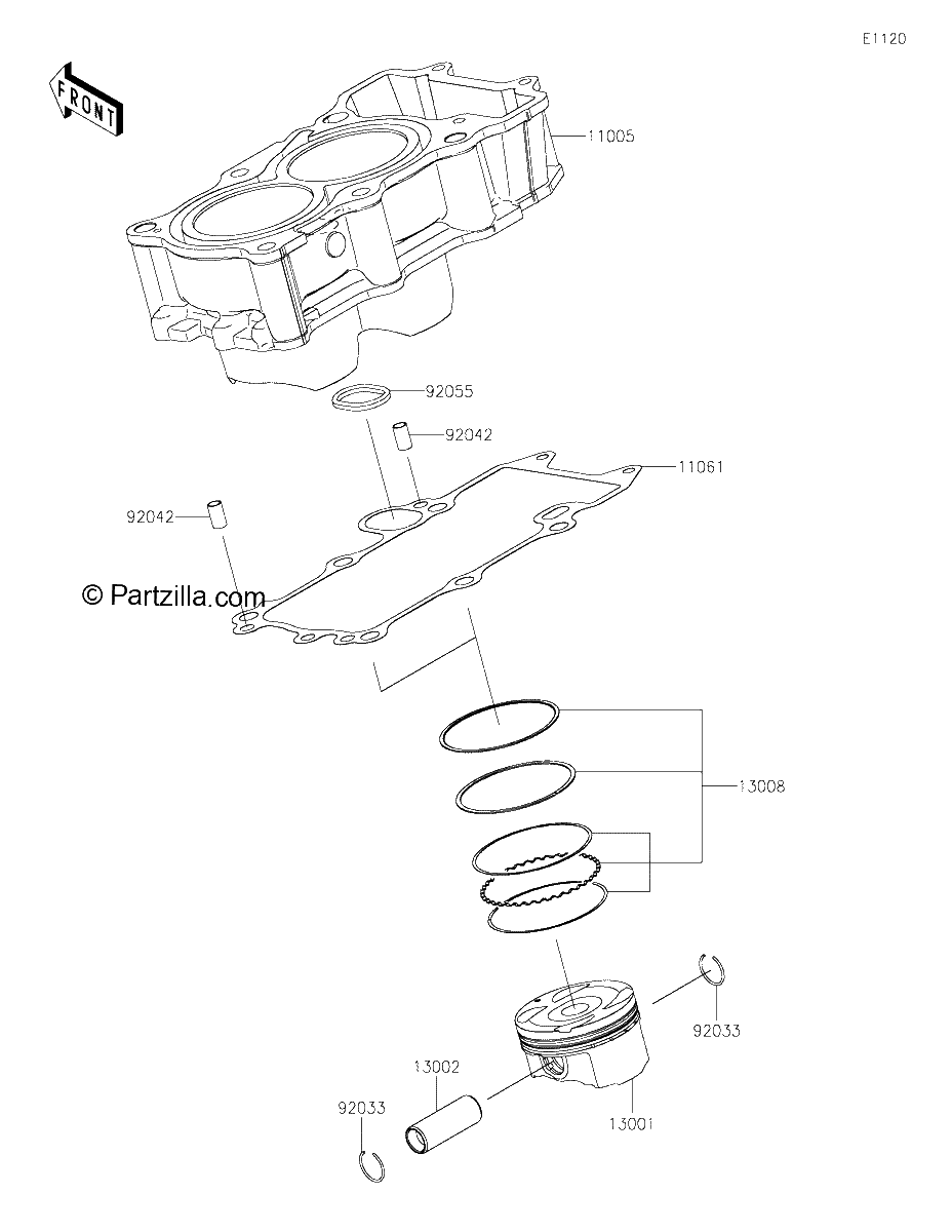 Diagrama de CYLINDER PISTON S