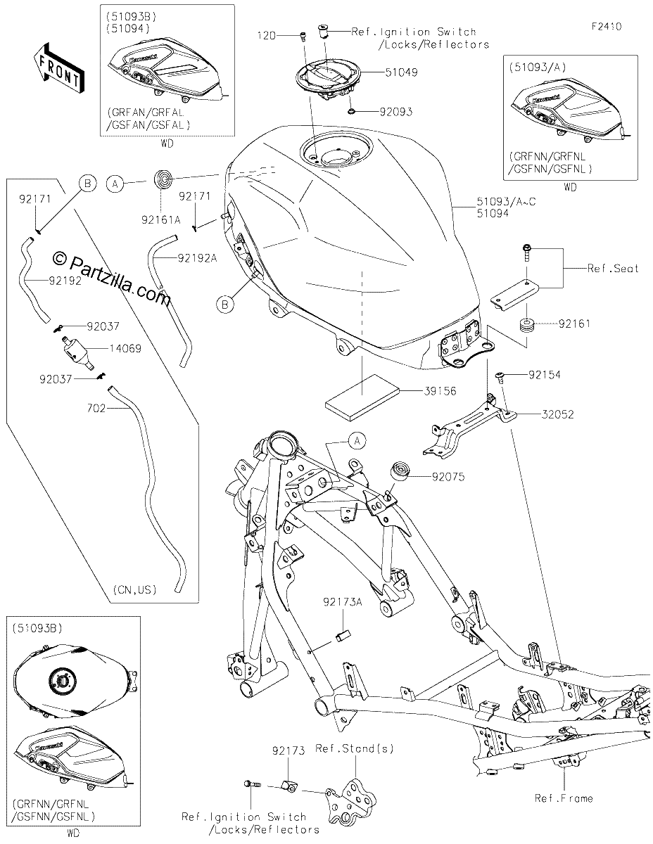 Diagrama de FUEL TANK