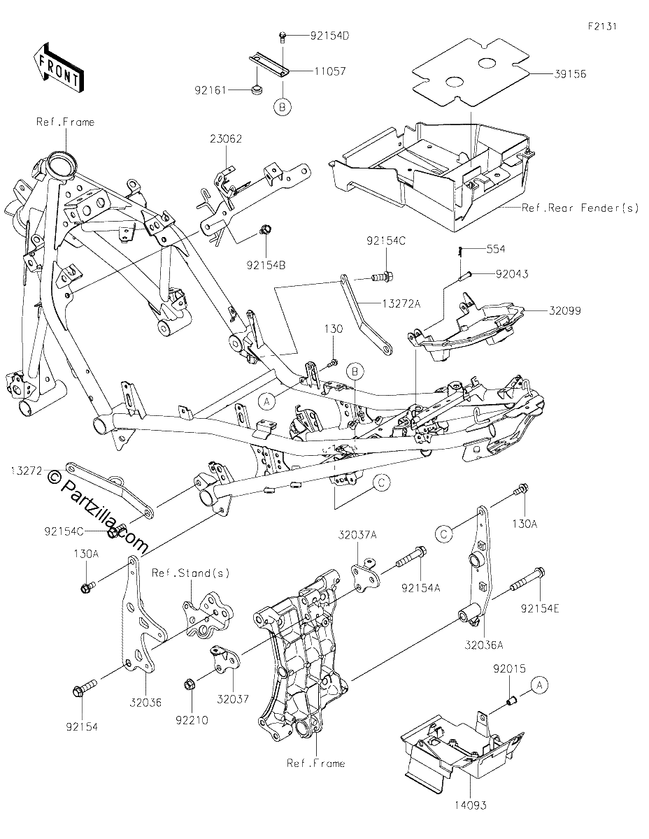 Diagrama de FRAME FITTINGS