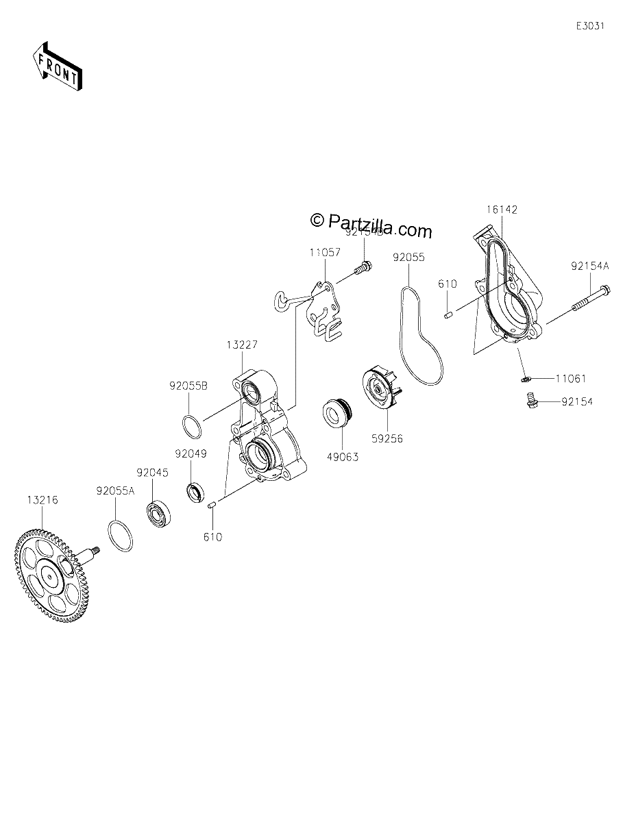 Diagrama de WATER PUMP