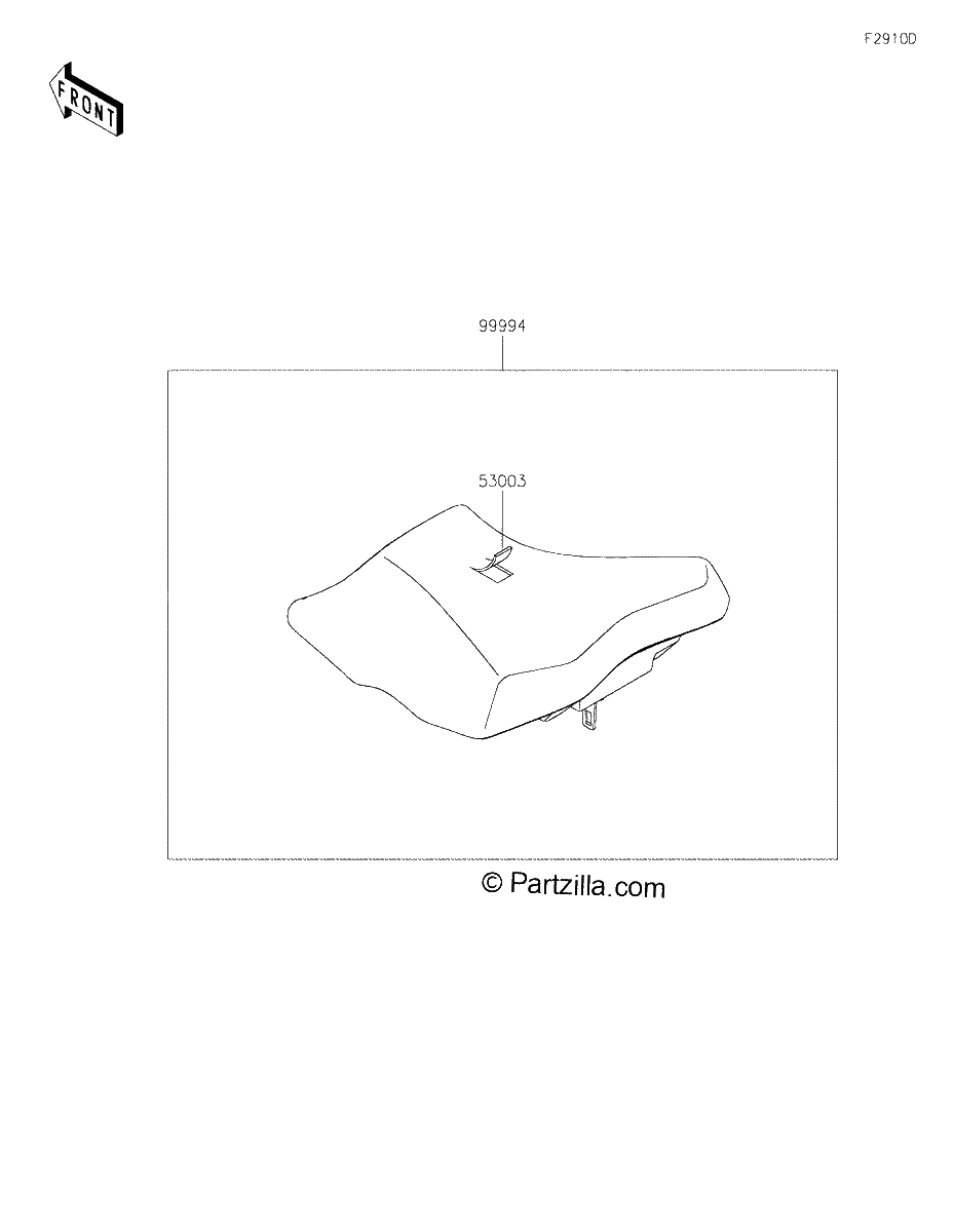 Diagrama de ACCESSORY HIGH SEAT