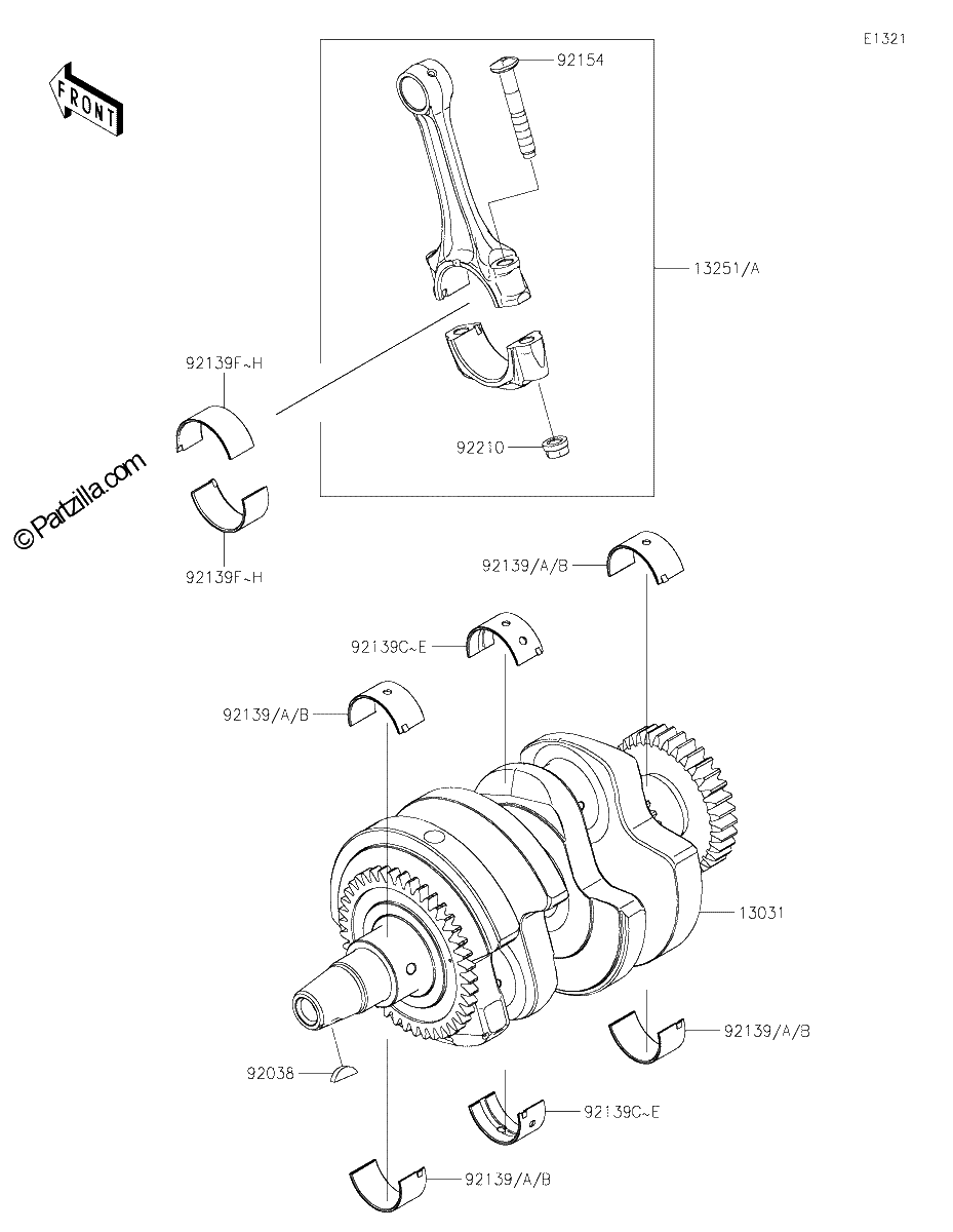 Diagrama de CRANKSHAFT