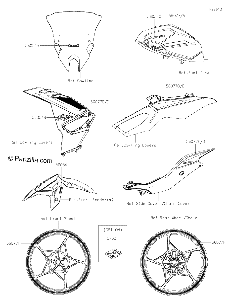 Diagrama de DECALS BLACK JSFAN JSFAL