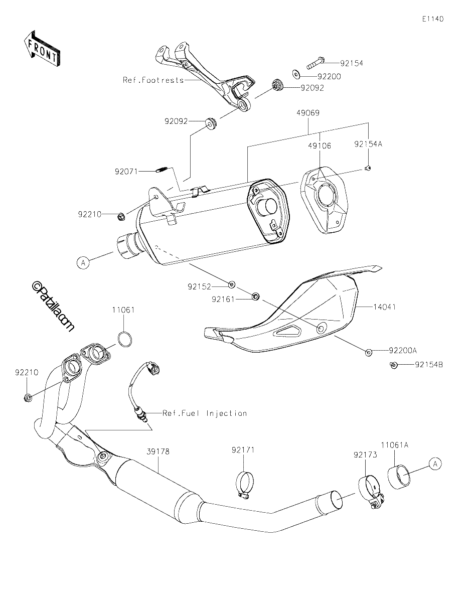 Diagrama de MUFFLER S