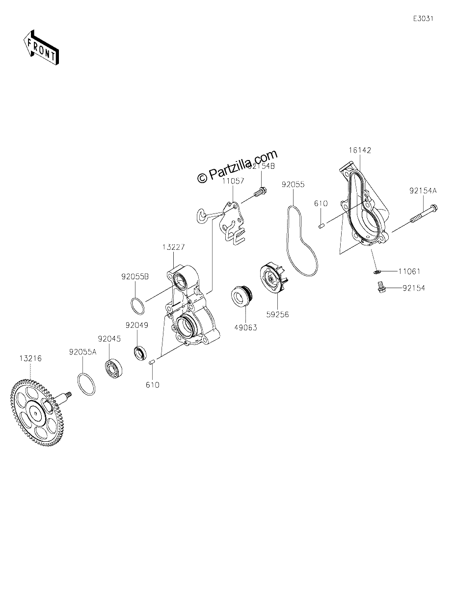 Diagrama de WATER PUMP