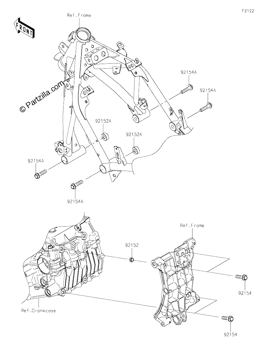 Diagrama de ENGINE MOUNT