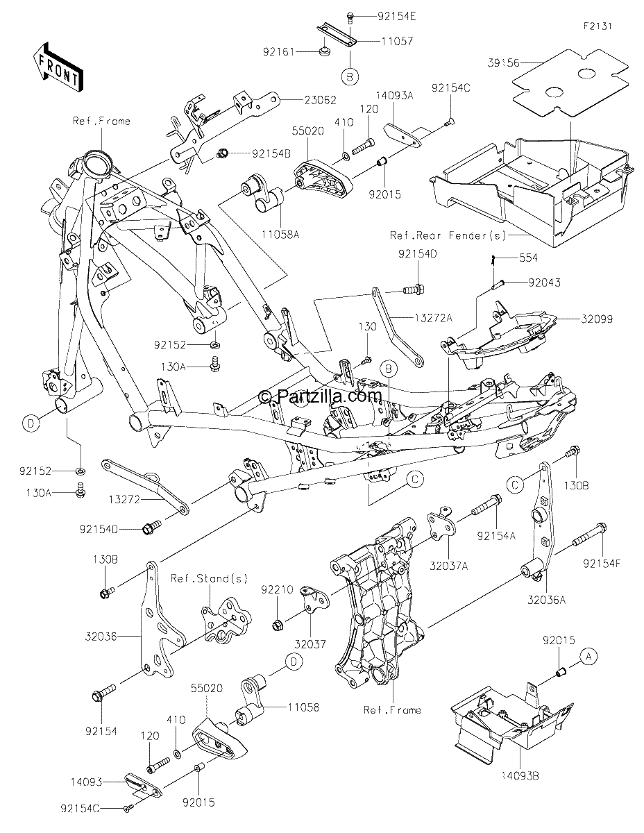 Diagrama de FRAME FITTINGS