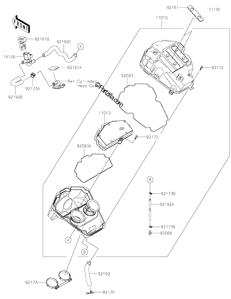 Diagrama de AIR CLEANER