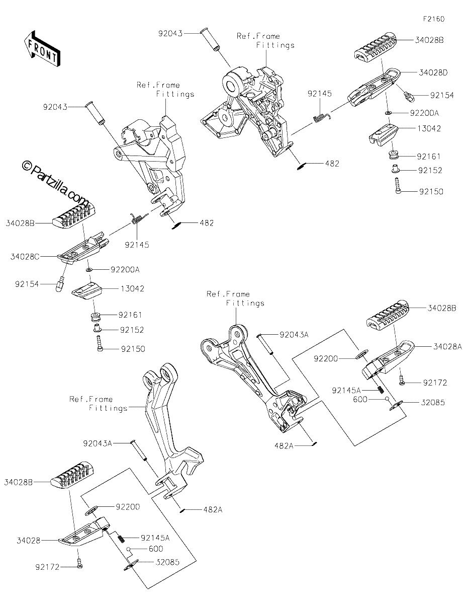 Diagrama de FOOTRESTS