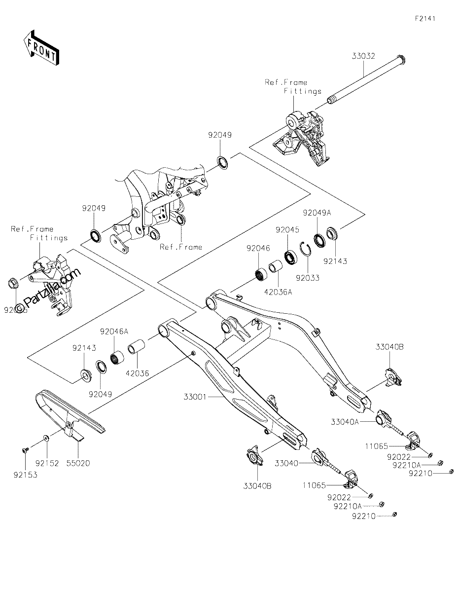 Diagrama de SWINGARM