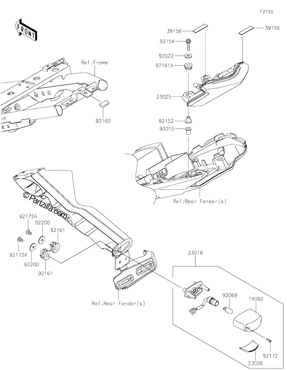Diagrama de TAILLIGHT S