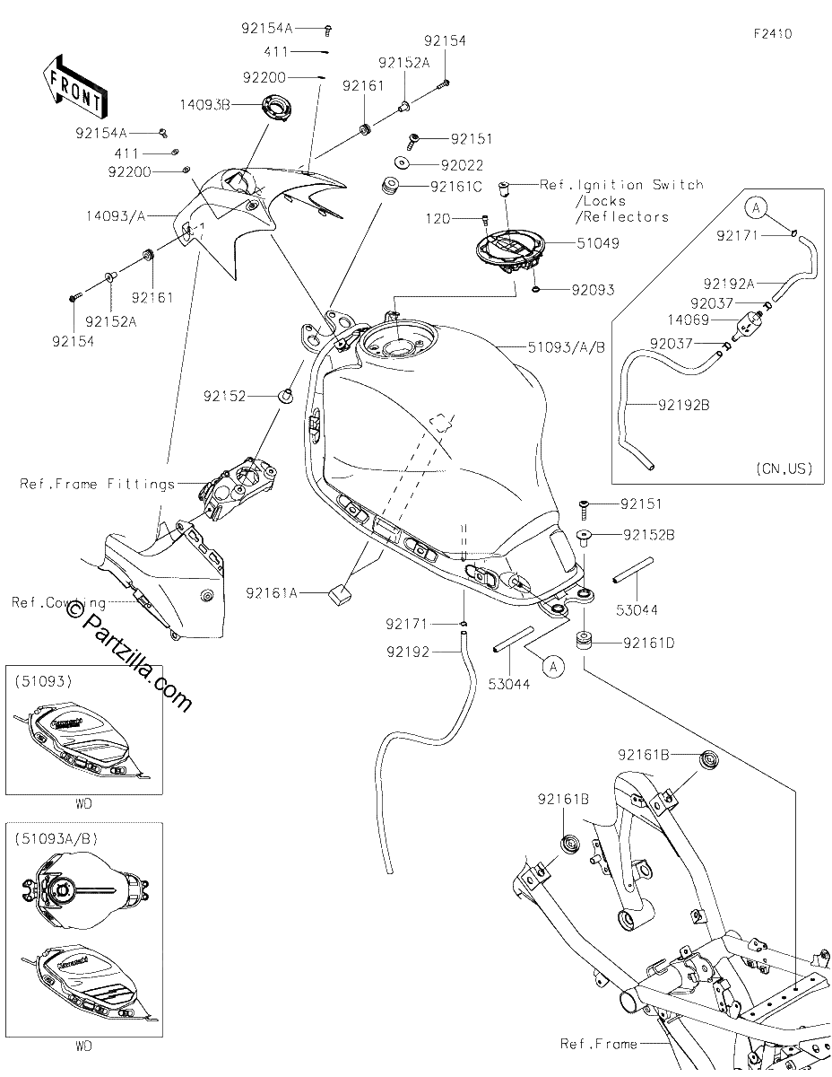 Diagrama de FUEL TANK