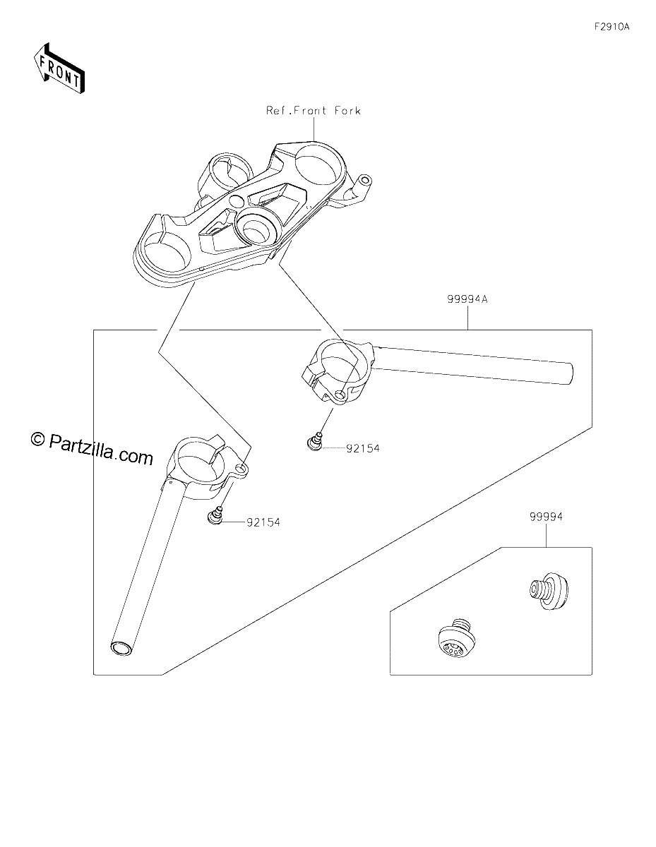 Diagrama de ACCESSORY HANDLE