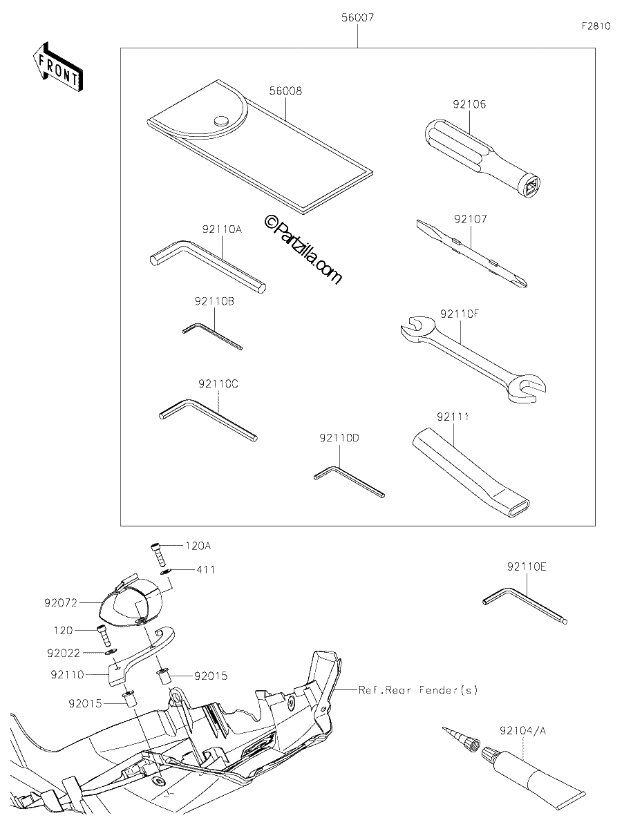 Diagrama de OWNER S TOOLS
