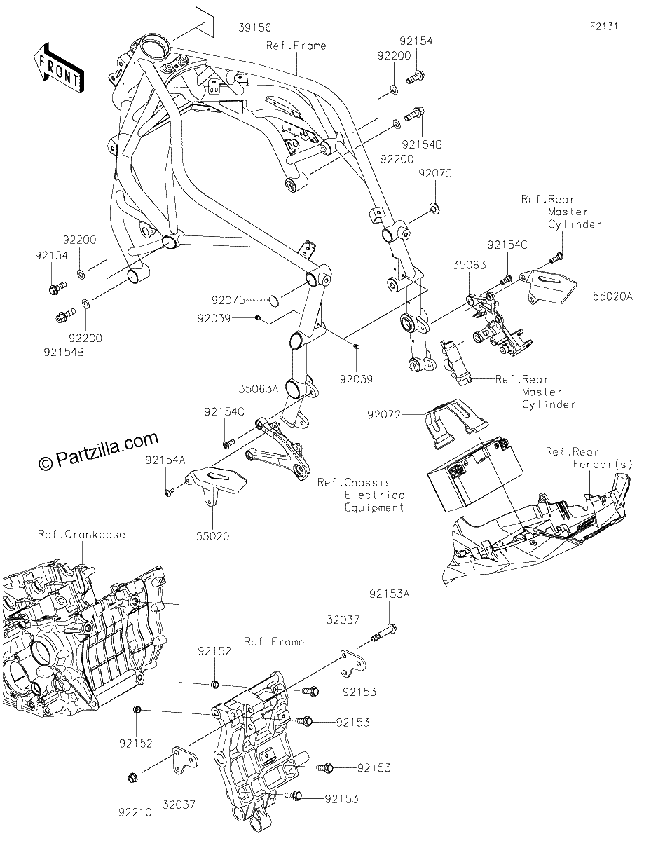 Diagrama de FRAME FITTINGS