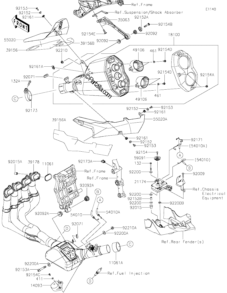 Diagrama de MUFFLER S