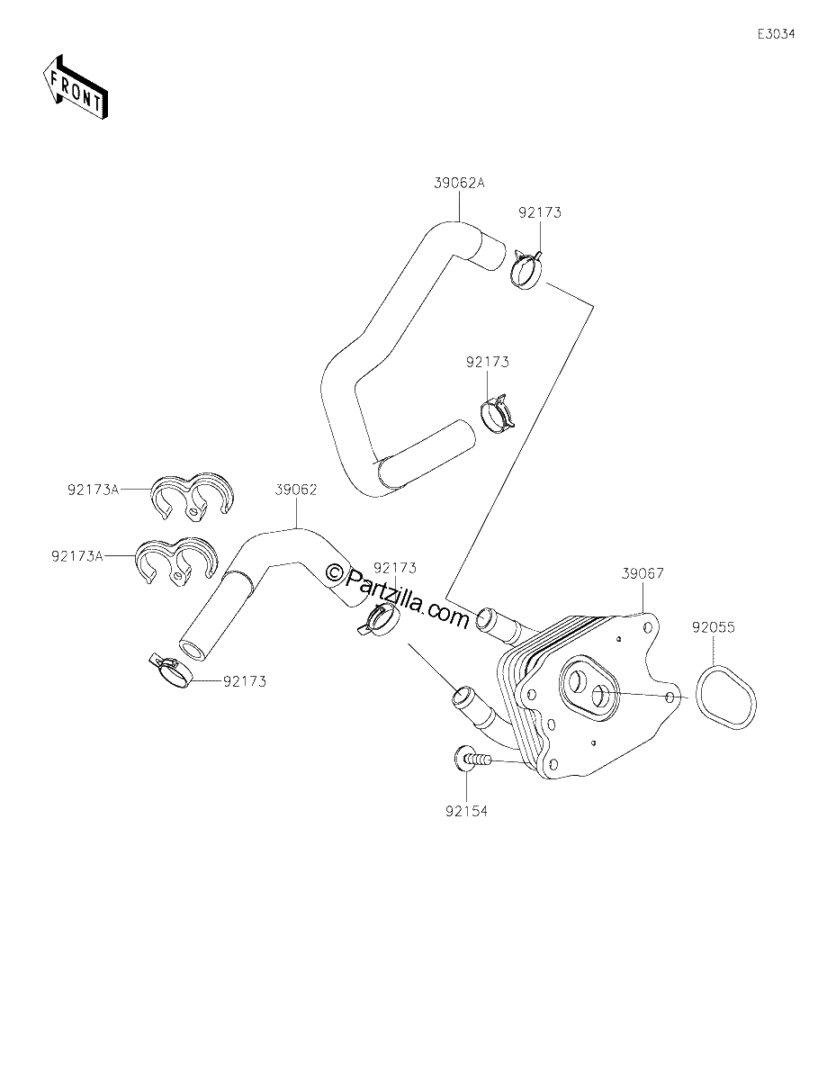 Diagrama de OIL COOLER