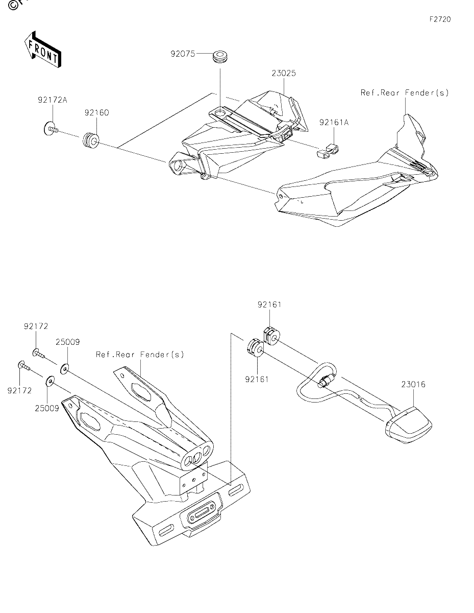 Diagrama de TAILLIGHT S