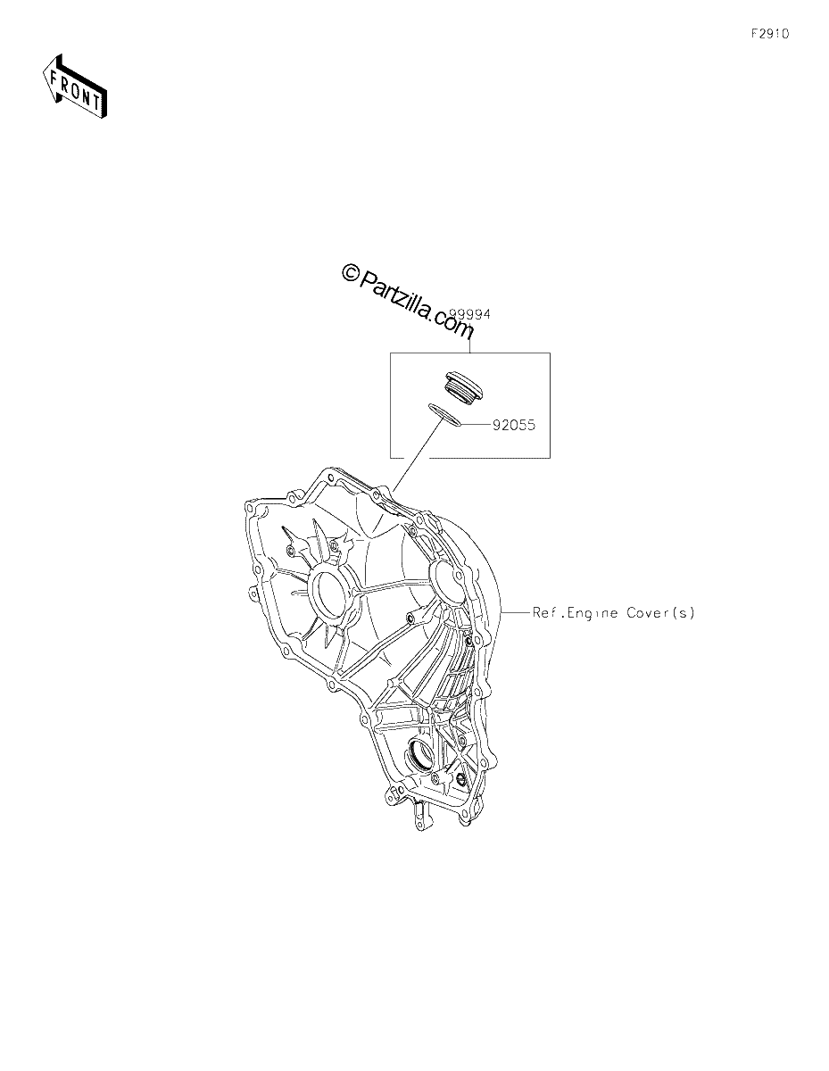 Diagrama de ACCESSORY OIL FILLER CAP