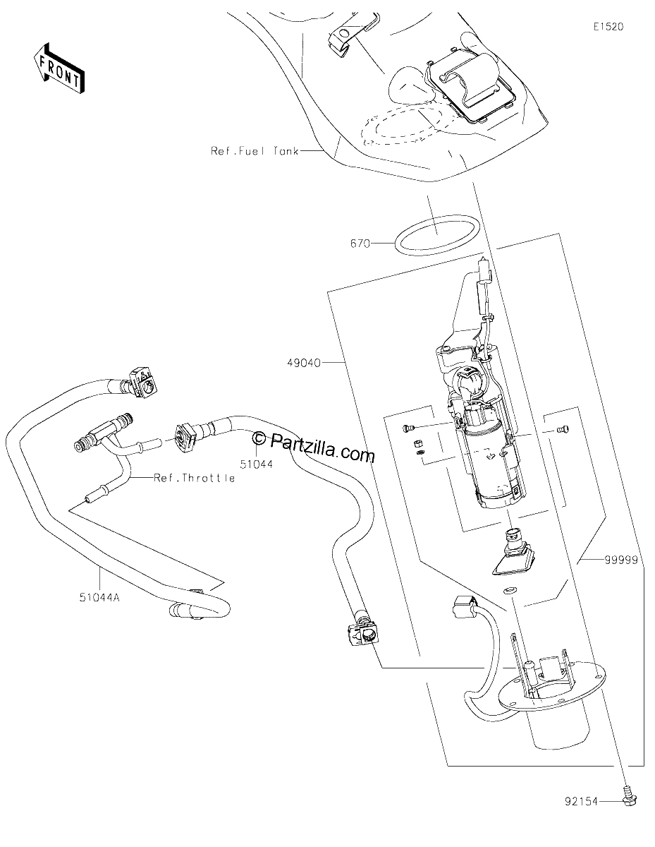 Diagrama de FUEL PUMP