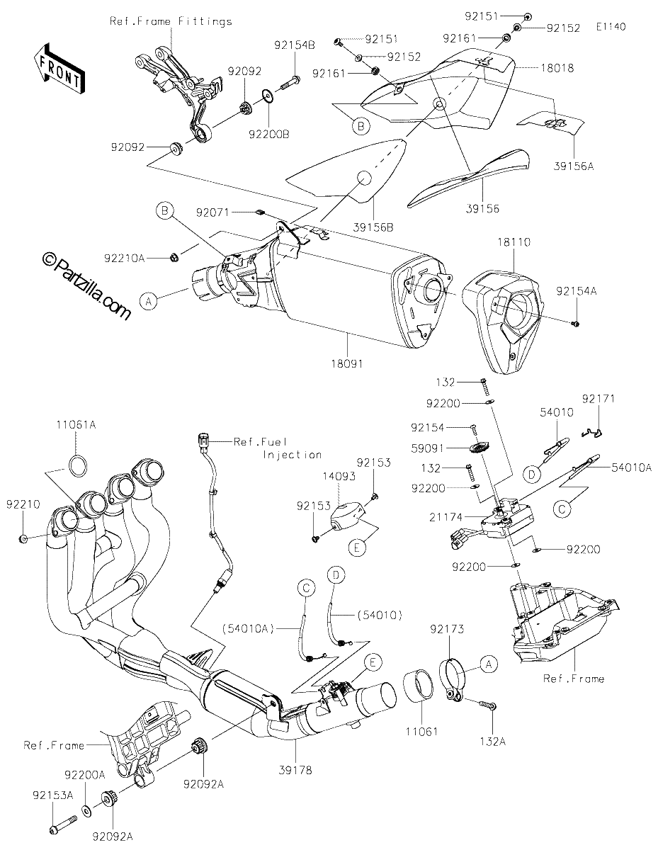 Diagrama de MUFFLER S