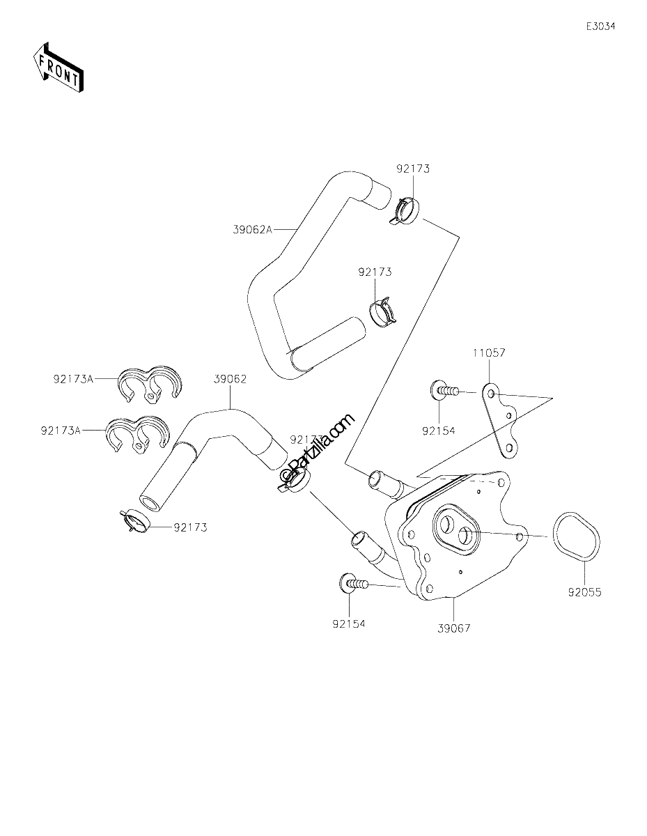 Diagrama de OIL COOLER