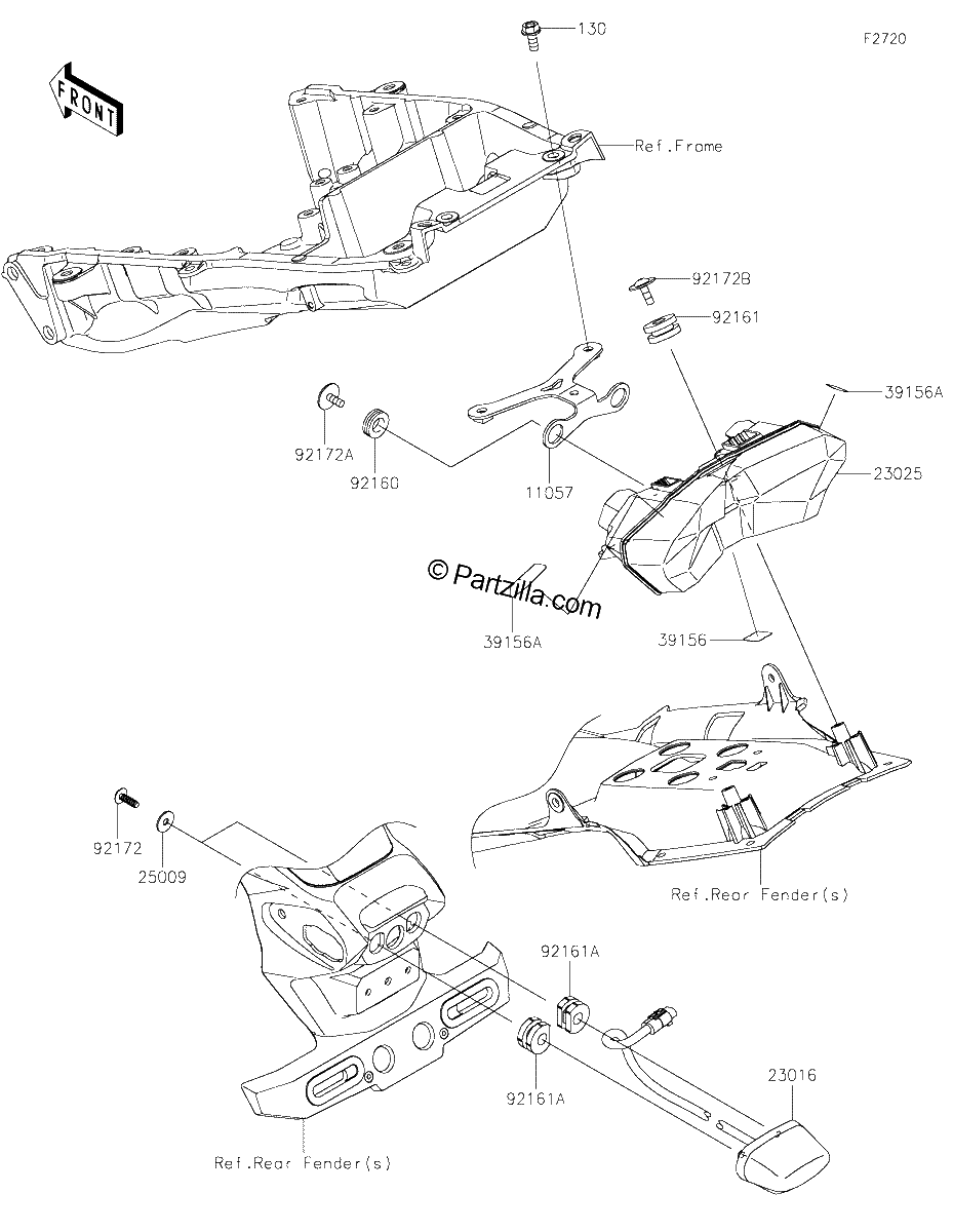 Diagrama de TAILLIGHT S
