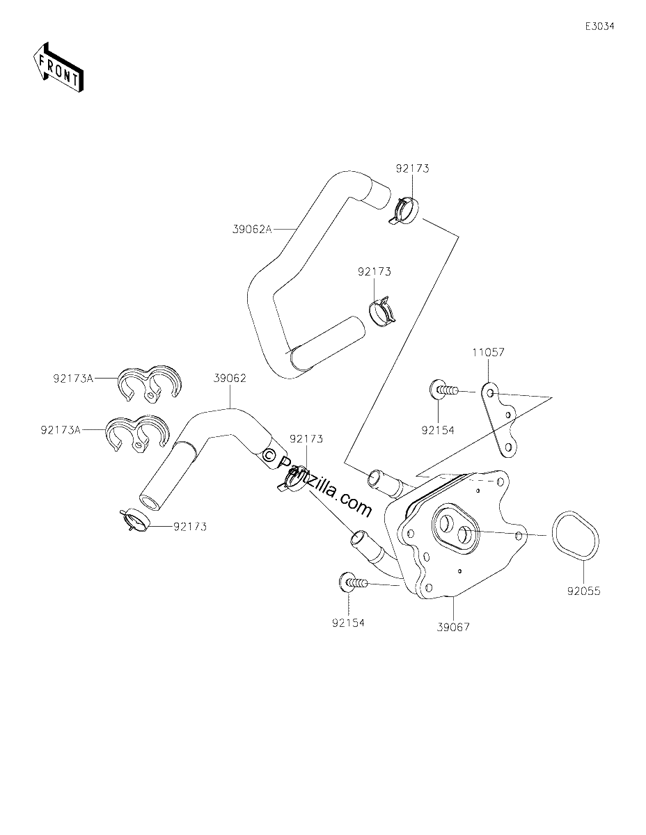 Diagrama de OIL COOLER